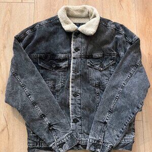 ZARA GREY DENIM JACKET